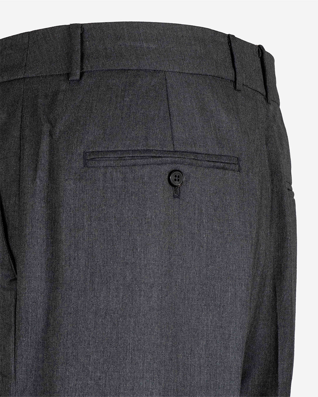 Pantalone in viscosa a palazzo con pence singola