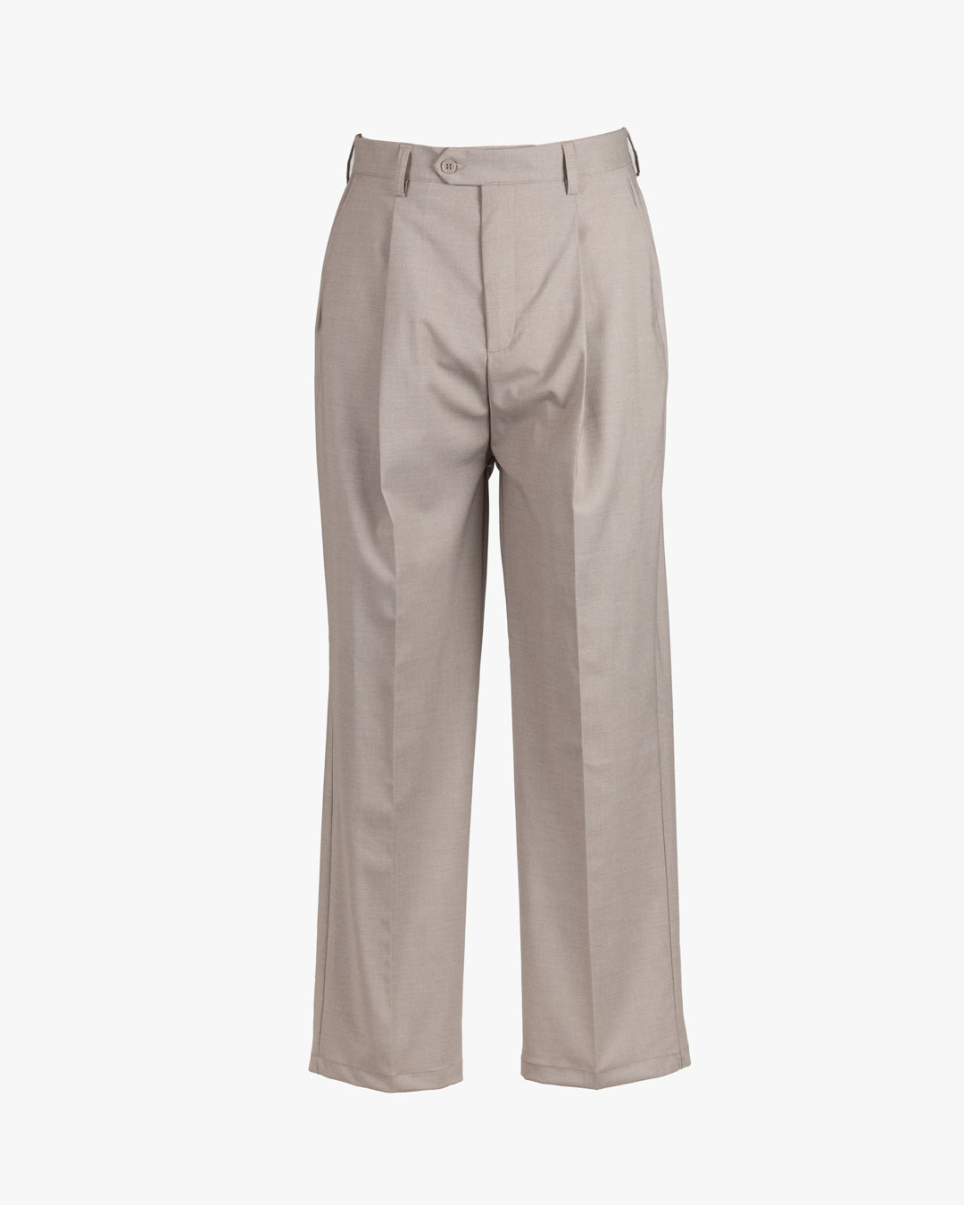 Pantalone in poliviscosa palazzo doppia pence
