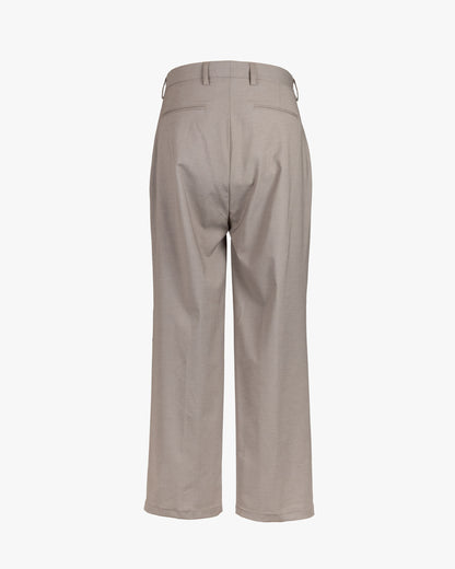 Pantalone in poliviscosa palazzo doppia pence