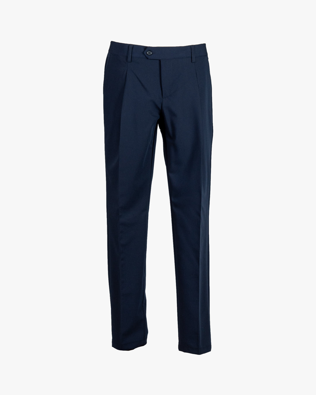 Pantalone in poliviscosa slim fit doppia pence