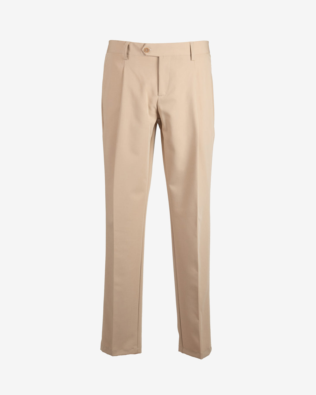 Pantalone in poliviscosa slim fit doppia pence