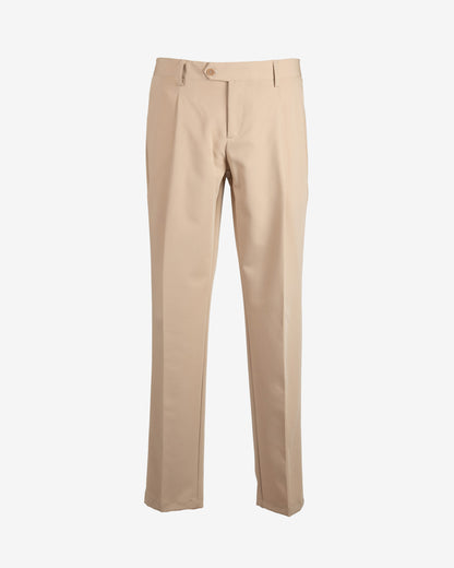 Pantalone in poliviscosa slim fit doppia pence
