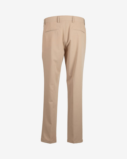 Pantalone in poliviscosa slim fit doppia pence