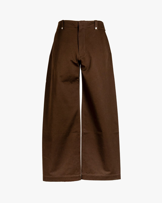 Pantalone vast cut in cotone