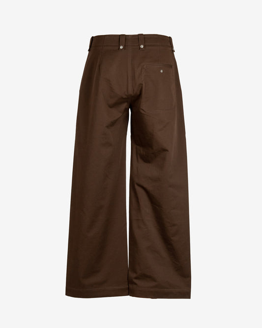 Pantalone vast cut in cotone