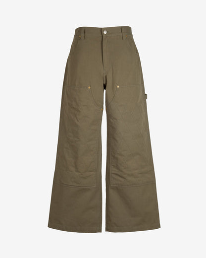 Pantalone double knee in cotone