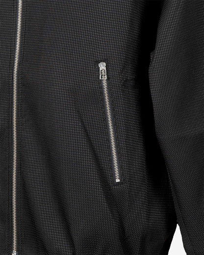 Felpa foderata in ripstop con zip