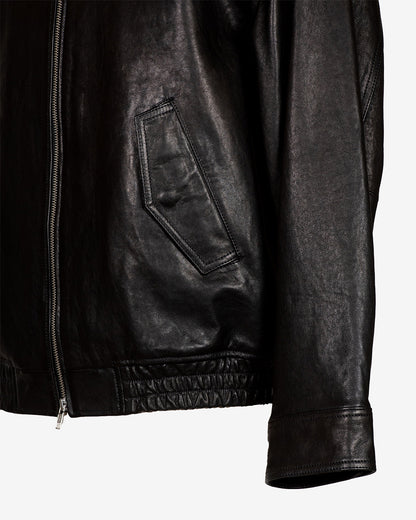 Bomber in pelle
