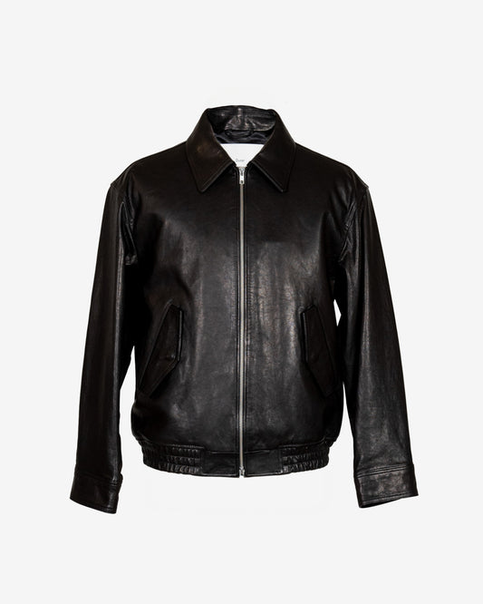 Bomber in pelle
