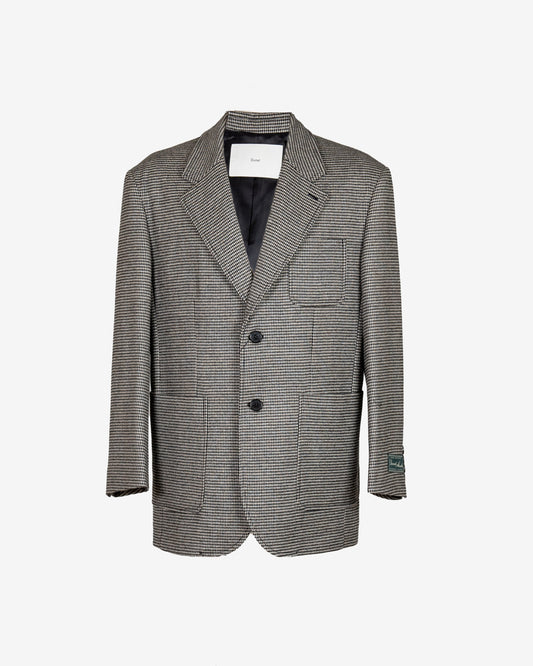 Giacca in fresco lana pied de poule