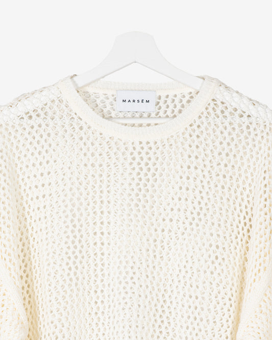 Maglia a rete in cotone