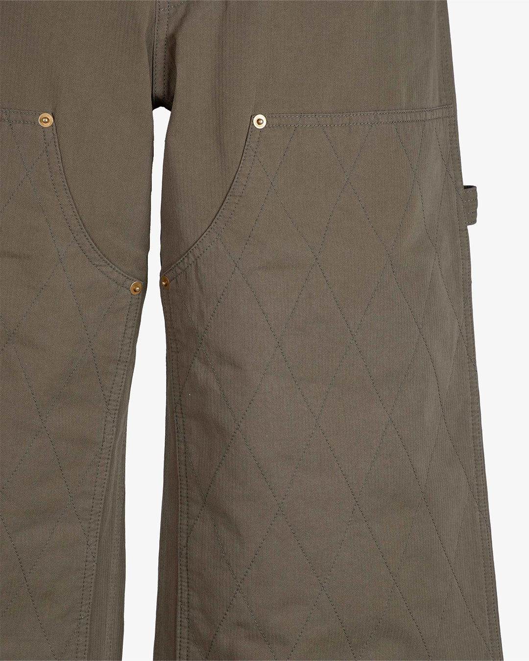 Pantalone double knee in cotone