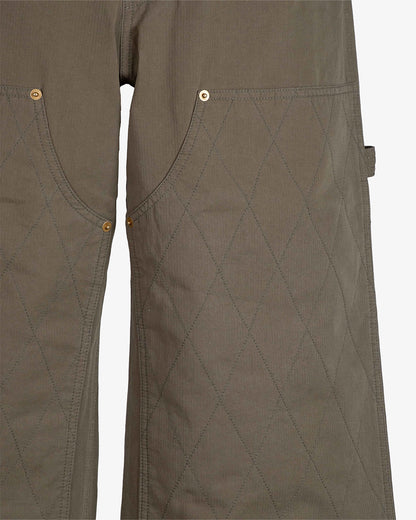 Pantalone double knee in cotone