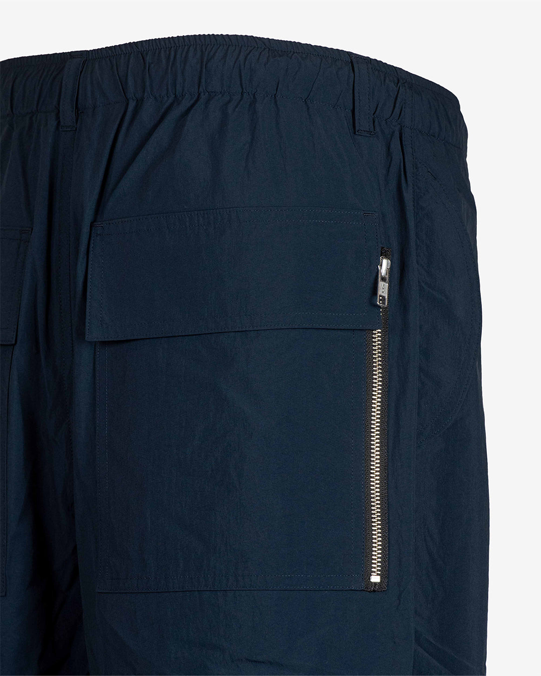 Pantalone in nylon con coulisse