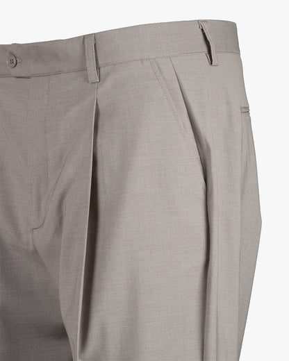 Pantalone in poliviscosa palazzo doppia pence