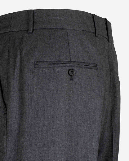 Pantalone in viscosa a palazzo con pence singola