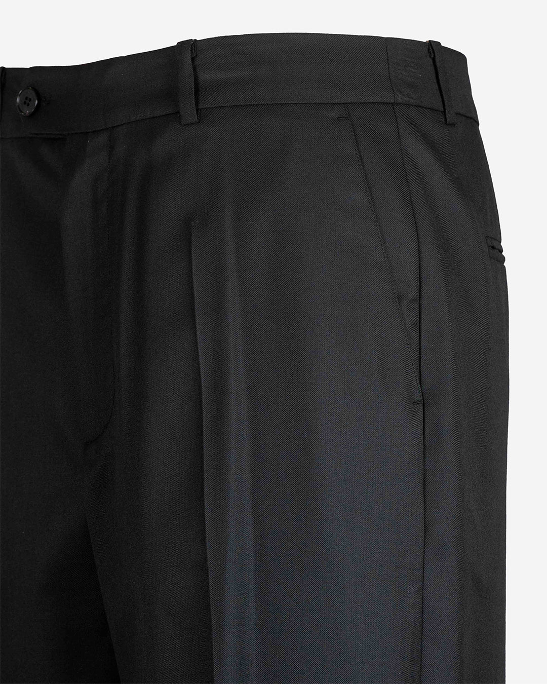 Pantalone in viscosa a palazzo con pence singola